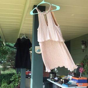 Ella Moss pale pink cocktail dress